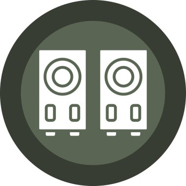 Modern b 'nin vektör illüstrasyonu simge müziğinden yoksun