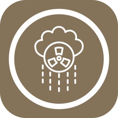 Kişisel ve ticari kullanım için vektör yağmur simgesi.