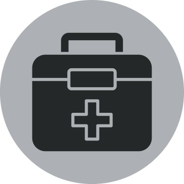 İlk yardım çantası simgesi tam biçimli