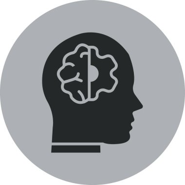 Kolayca değiştirebilen veya düzenleyebilen Beyin Vektörü simgesi