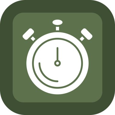 Alarm saat simgesi rozet biçiminde