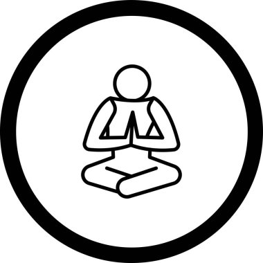 Nilüfer çiçekli bir kadının vektör çizimi