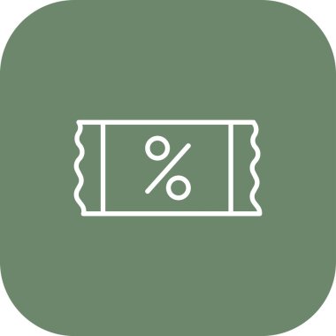 Soyut arkaplanda indirim simgesi izole edildi