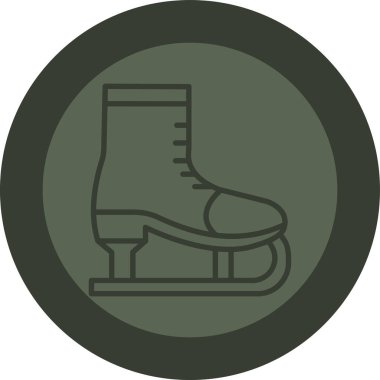 askeri açılış simgesi vektör illüstrasyonu