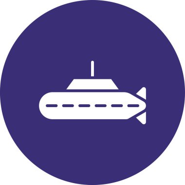 Gemi modern simgesinin vektör çizimi