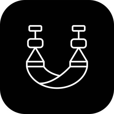 Mobil uygulamanın vektör ve modern simgesi, modern biçim.