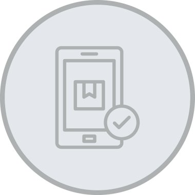 Telefon simgesi vektör illüstrasyonu