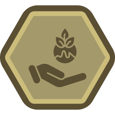 Palmiye ağacı. Basit resimleme