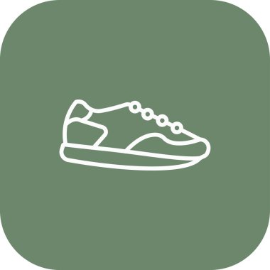 Kişisel ve ticari kullanım için ayakkabı vektörü simgesi simgesi vektör çizimi..