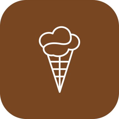 Krem simgesi, vektör illüstrasyonu