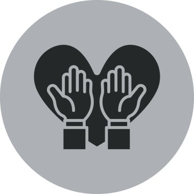 Vektör Kalp Simgesi illüstrasyonu