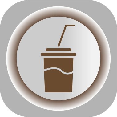 Kahve simgesi tasarım vektör