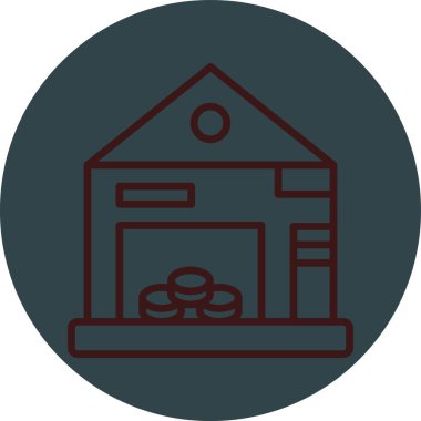 Modern b 'nin vektör illüstrasyonu eksik simgesi