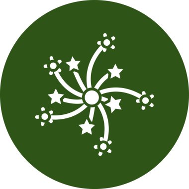 çiçek simgesi vektör illüstrasyonu