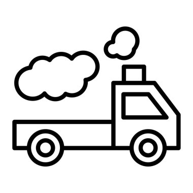 kamyon simgesi çizimi