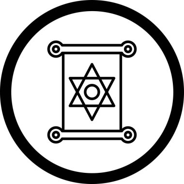 din yıldızı simgesi