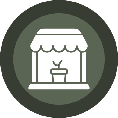 dükkanın vektör illüstrasyonu