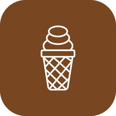 dondurma kabartma renk vektörü dekoru