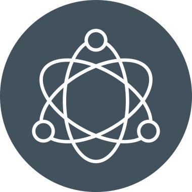 Atom simgesi soyut bir grupta izole edildi