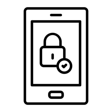 cep telefonu ikonu vektör illüstrasyonu