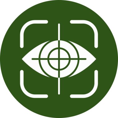 Hedefin vektör illüstrasyonu