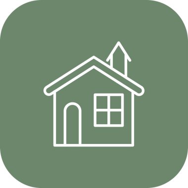 ev simgesi, vektör illüstrasyon tasarımı