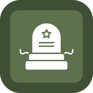 vektör mezar simgesi çizimi