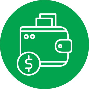 Modern otomatik simgenin vektör illüstrasyonu