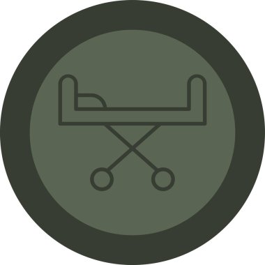 beysbol yarasa simgesi vektör illüstrasyonu