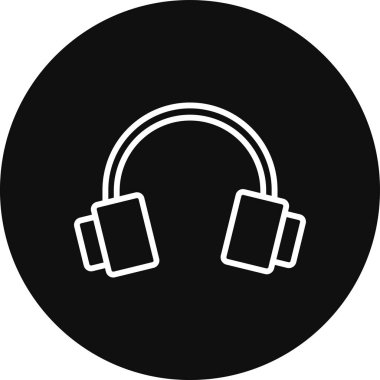 Müzik simgesinin vektör illüstrasyonu