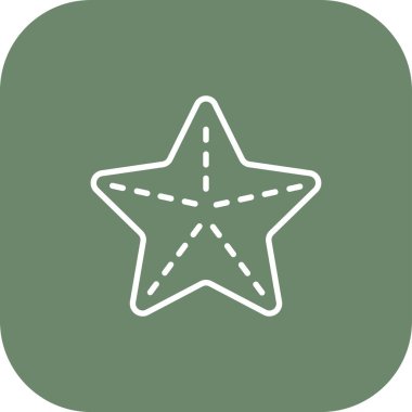 yıldız web simgesi, vektör çizim