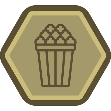 Gıda simgesinin vektör illüstrasyonu