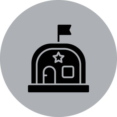 Bir çan simgesinin vektör illüstrasyonu