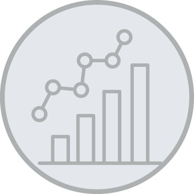 grafik simgesi, vektör illüstrasyonu. çizelge