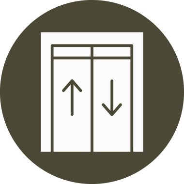 kapı web vektör simgesi