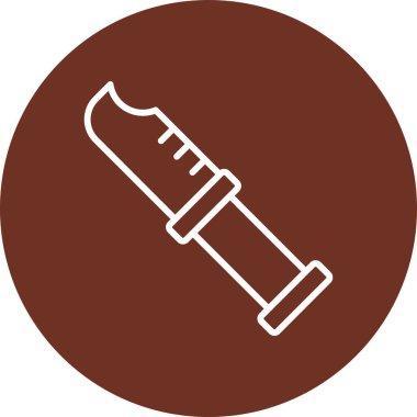 Tirbuşonlu bir şişe şarabın vektör çizimi