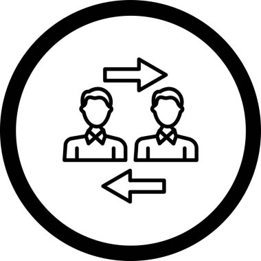 seo modern simgesinin vektör illüstrasyonu