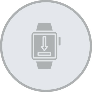 izle simge vektör illüstrasyonu