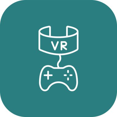 oyun simgesi vektör çizimi