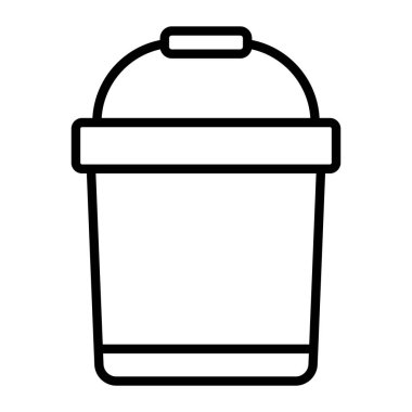 Kahve fincanı ikonu. Beyaz arkaplanda izole edilmiş web tasarımı için özet kahve fincanı vektör simgesi