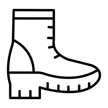 ayakkabı ikonu vektör illüstrasyonu