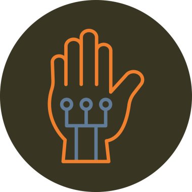 Modern b 'nin vektör illüstrasyonu eksik simgesi