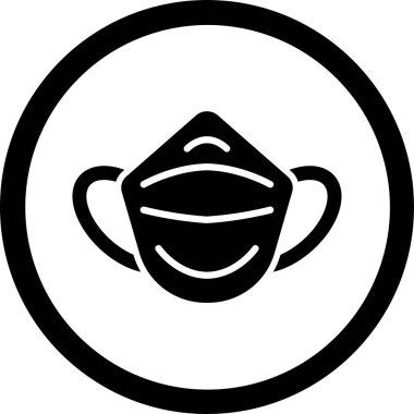 Kap simgesi izole edilmiş vektör illüstrasyonu