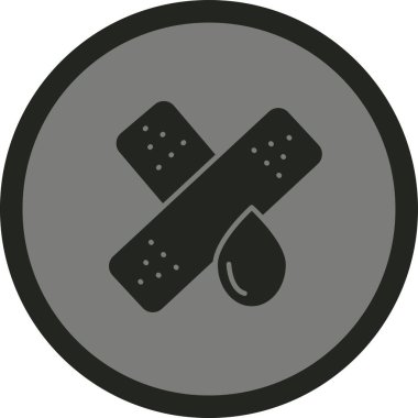 Basit tarzı yok yasaktır işareti simgesi