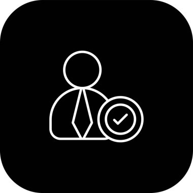 İş ve finans simgesinin vektör illüstrasyonu