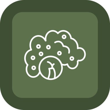 Soyut arkaplanda bulut simgesi izole edildi, n