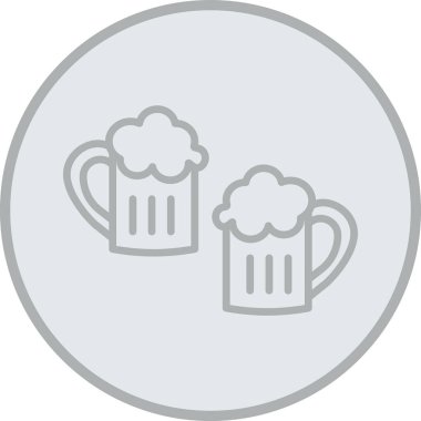 bira kupası, çizgi ikonu, içki ve içecek, bira işareti, vektör grafikleri, beyaz arka planda doğrusal bir kalıp, 10 PS.