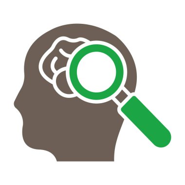 vektör illüstrasyon olarak beyin ve insan beyni