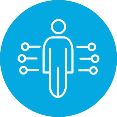 insanlar simge vektör illüstrasyonu