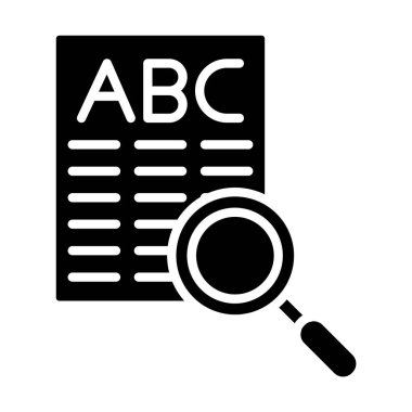 seo modern simgesinin vektör illüstrasyonu